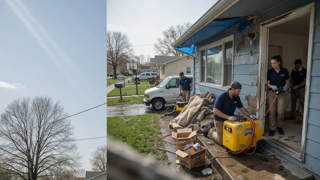 Basement Flood Cleanup in Winslow, AR near me